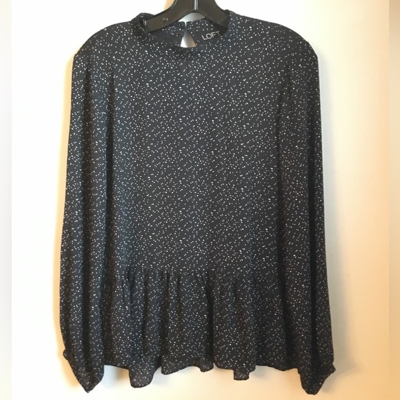 LOFT Tops - LOFT Outlet Peplum Pullover